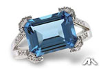 Blue Topaz Ring