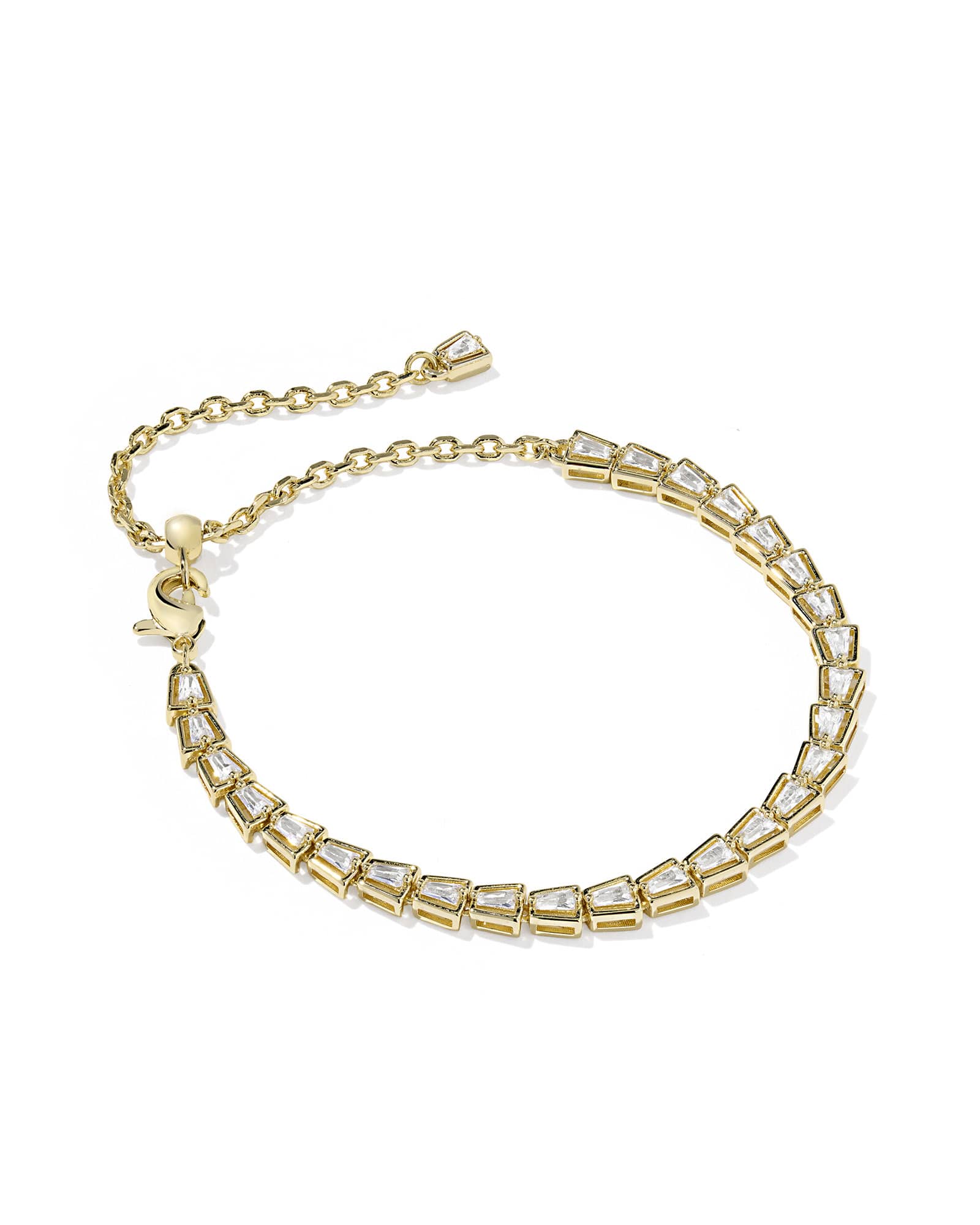 Kendra Scott Bella Gold Tennis Bracelet | Cubic Zirconia