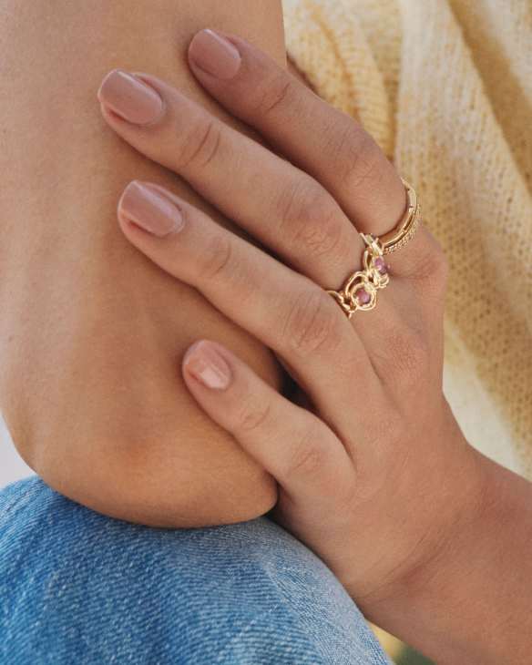Joan Gold Band Ring
