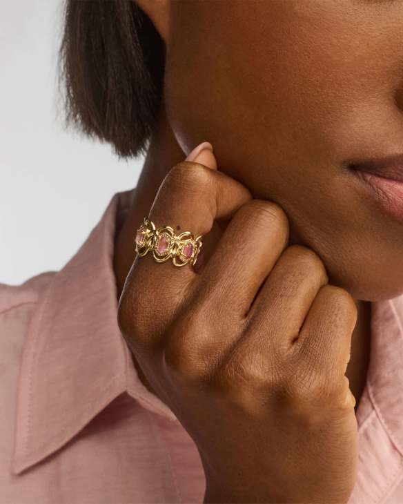 Joan Gold Band Ring