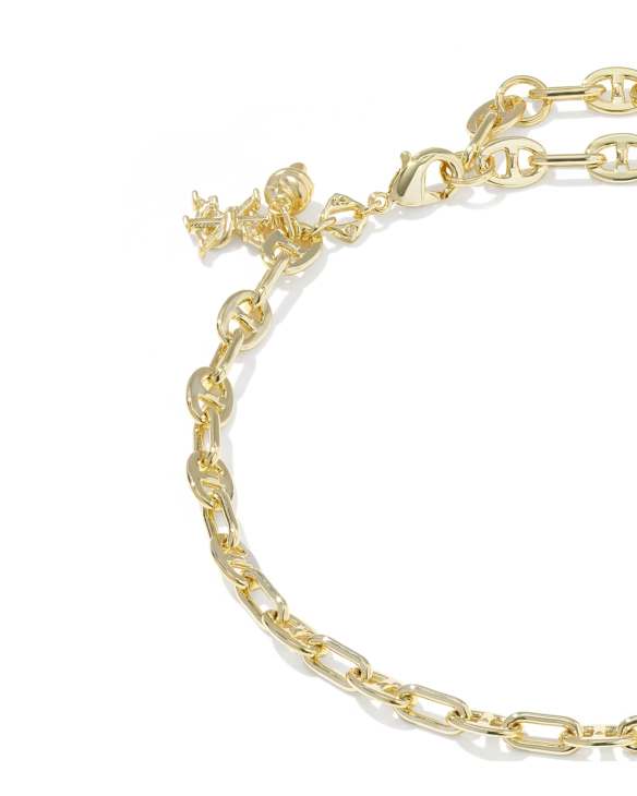 Parker Knot Gold Anklet